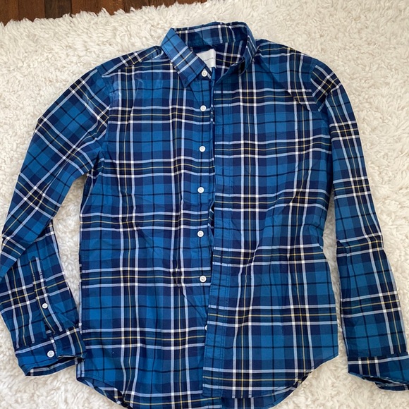 American Eagle plaid button down shirt - Picture 1 of 4